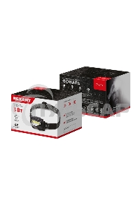 Фонарь налобный поворотный СОВ + зеркальный рефлектор, 3 Вт, 3 х ААА