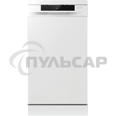 Посудомоечная машина, Gorenje GS531E10W, белая с черным, 44.8 см, 9 компл., 47 дБ, класс A++