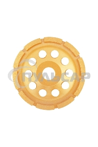 Чашка алмазная Matrix зачистная, 125 мм, однорядная