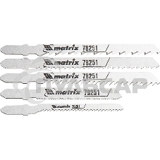 Набор Matrix полотен для электролобзика универсальный, 5шт. Professional Набор Matrix полотен для электролобзика универсальный, 5шт. Professional