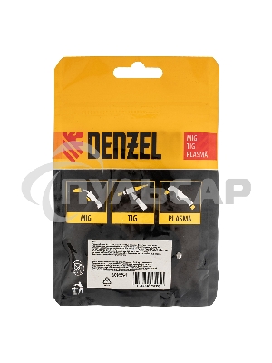 Подающий ролик, U профиль под алюминиевую проволоку 1,0-1,2 мм, 2 шт Denzel