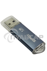 Флешка USB Silicon Power R/W 8 Gb Marvel M01 SP008 Gb,UF3M01V1B USB 3.0 синий