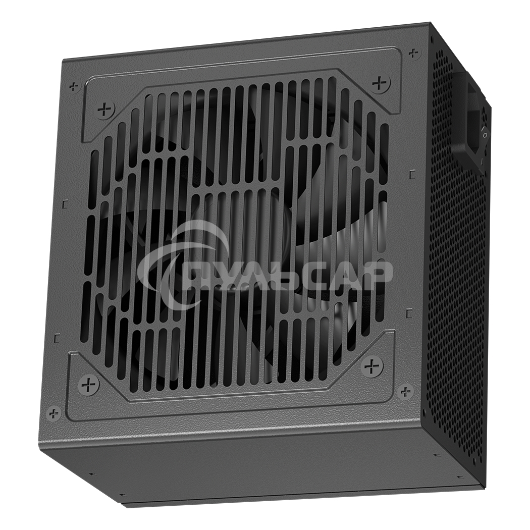 Блок питания PCCOOLER, 550W 80+ белый (ATX, ATX 2.4, Non-modular, 1x24(20+4)pin 550мм, 1xCPU*2 8(4+4)pin 610+150мм, 1xPCIe*2 8(6+2)pin 510+150мм, 2xSATA*3+MOLEX4pin*1 450+150+150+150мм, Active, 120x120мм, 140x150x86mm, APFC, OVP, SCP, OPP (140-160%, 2ms d