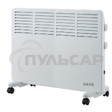 Конвектор Oasis VK-15 белый, 1500 Вт, 20 м2, термостат