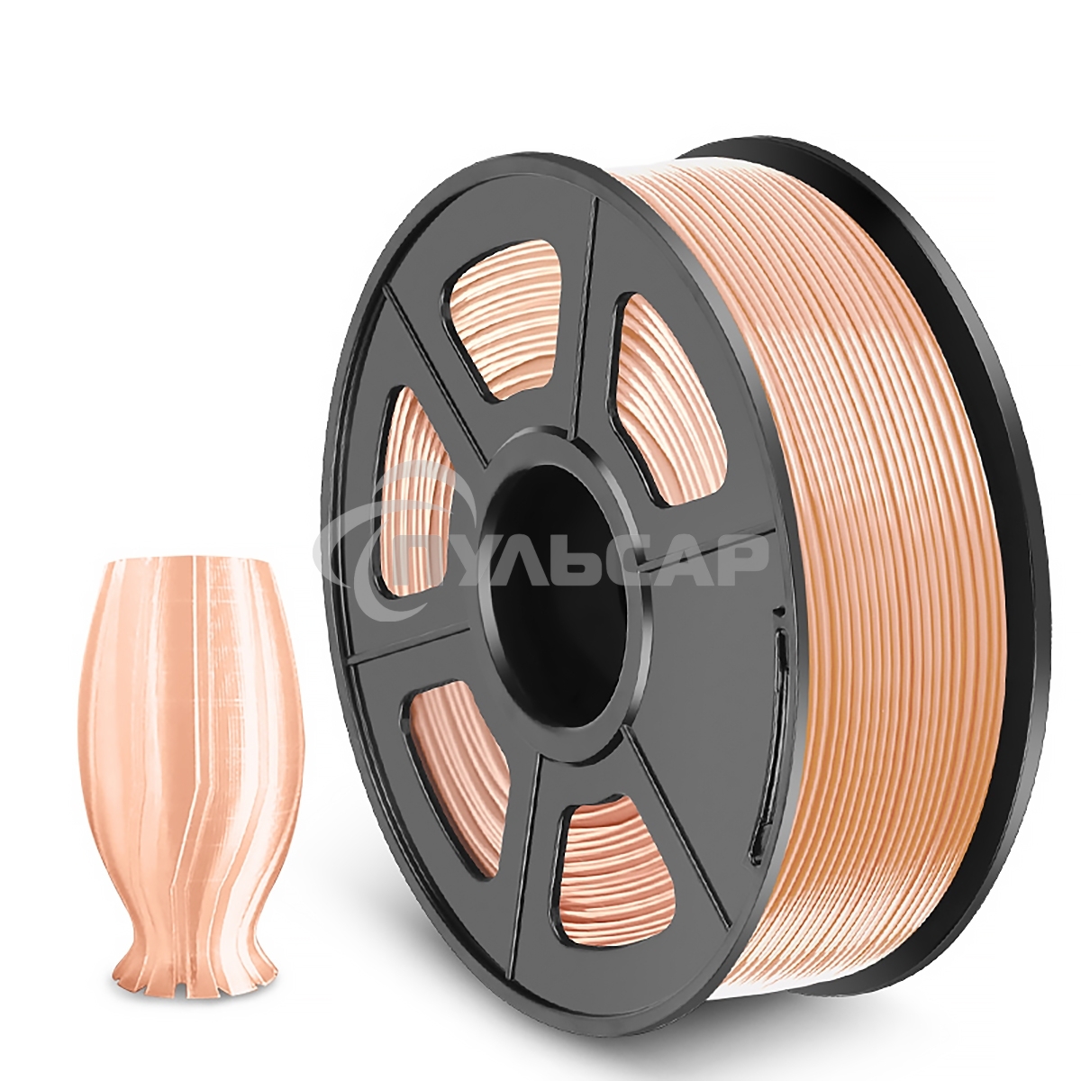 Филамент NVPRINT PETG Beige для 3D печати диаметр 1.75мм длина 330 метров масса 1 кг