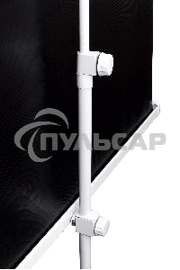 Экран 150x150см TriScreen 1:1 напольный рулонный белый84' Matt White (MW), черный корпус
