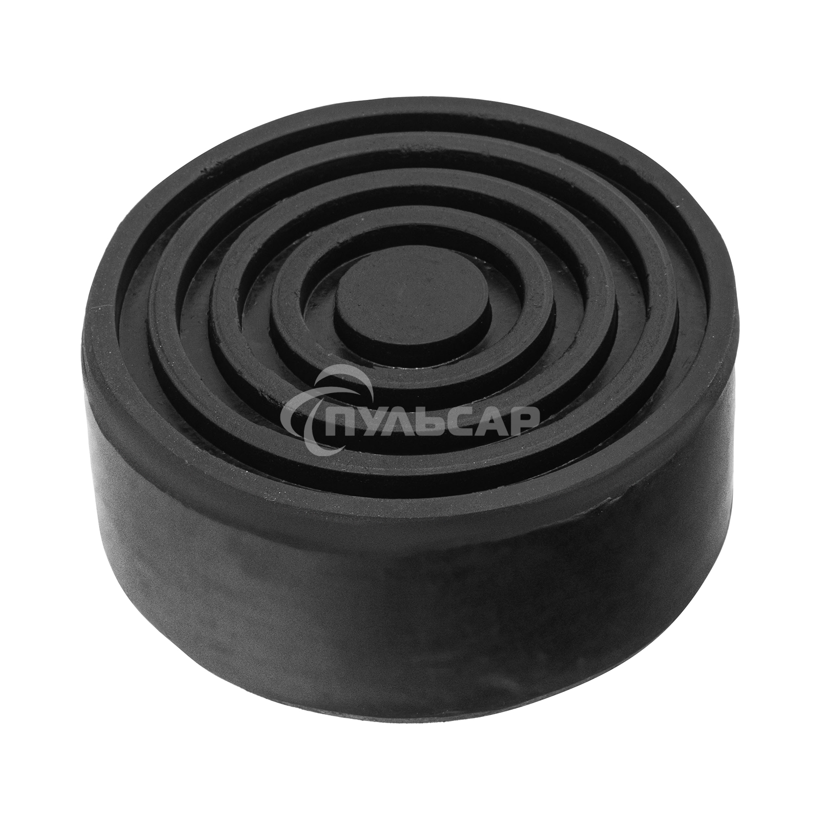 Резиновая опора для подкатного домкрата Matrix универсальная, с увеличенной высотой, Россия