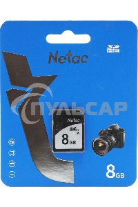 Флеш карта SDHC 8Gb Netac P600 <NT02P600STN-008G-R>
