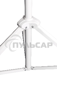 Экран 150x150см TriScreen 1:1 напольный рулонный белый84' Matt White (MW), черный корпус
