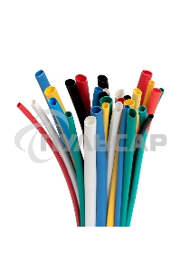 Набор трубок термоусадочных ТУТ 1/0.5; 1.5/0.75; 2/1; 2.5/1.25; 3/1.5 (6 цветов по 5шт 100мм) PROxima EKF tut-n-2-r