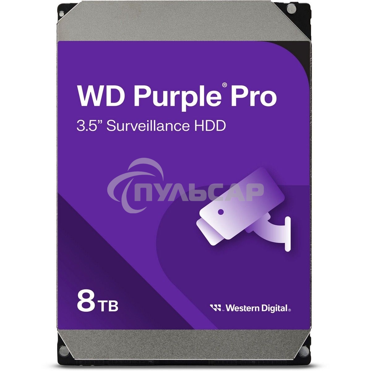Жесткий диск HDD Western Digital Surveillance Purple Pro8Tb 7200rpm SATA-III 256Mb 3.5