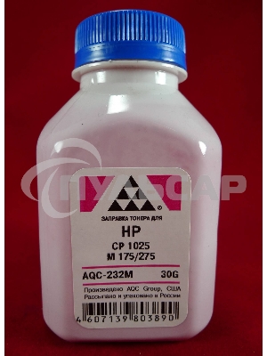 Тонер HP CP 1025/M 175/275 Magenta, (фл.30г.) AQC фас. Россия