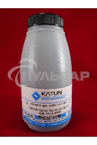 Тонер HP CP 1210/15/1510/18/25/CM 1312 MFP черный, химический (фл.55г.) Katun фас. Россия