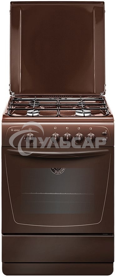 Плита газовая Gefest ПГ 1200 С6 К43 коричневый, конфорок 4 шт, духовка 63 л, 60 см x 85 см x 60 см