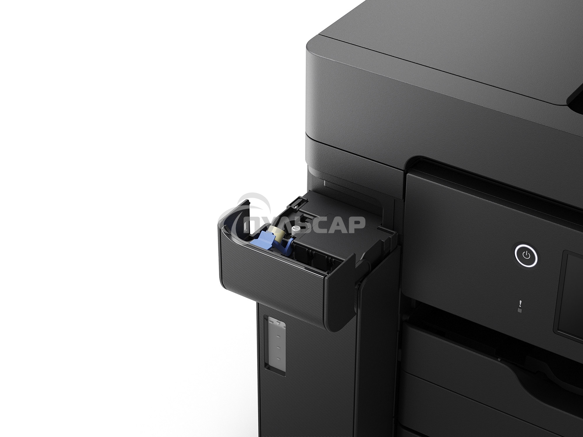 МФУ струйное Epson M15140 (C11CJ41404), A3+, ч/б, печ. до 25 стр/мин., скан. до 26 стр/мин., 2400 x 4800 dpi (печать) 1200x2400dpi (скан.), USB, RJ-45, Wi-Fi