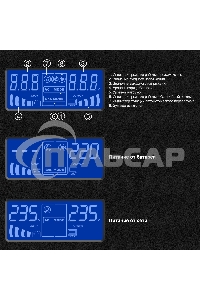 Источник бесперебойного питания (инвертор, синус, для котла) ExeGate SineTower SN-600.LCD.AVR.2SH 600VA/360W, чистая синусоида, LCD дисплей, AVR, 2*Schuko, линейно-интерактивный, черный
