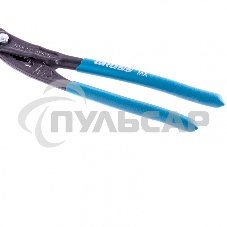 Клещи переставные, кнопочный механизм, обливные рукоятки, 250 мм Gross