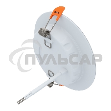 Панель светодиодная встраиваемая круглая 6Вт 230В 4000К 420Лм 95мм белая IP20 LAMPER