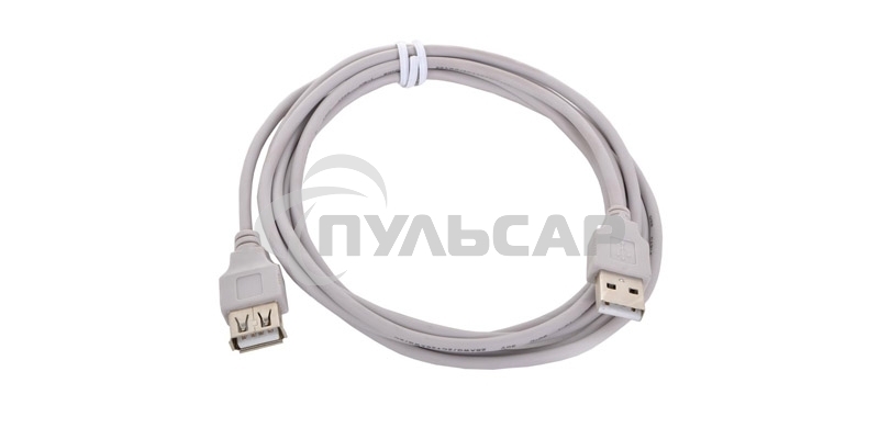 Кабель USB 2.0 Am-Af удлинитель 3м