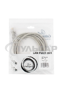 Патч-корд UTP Cablexpert кат.5e, 2м, литой, многожильный (серый)