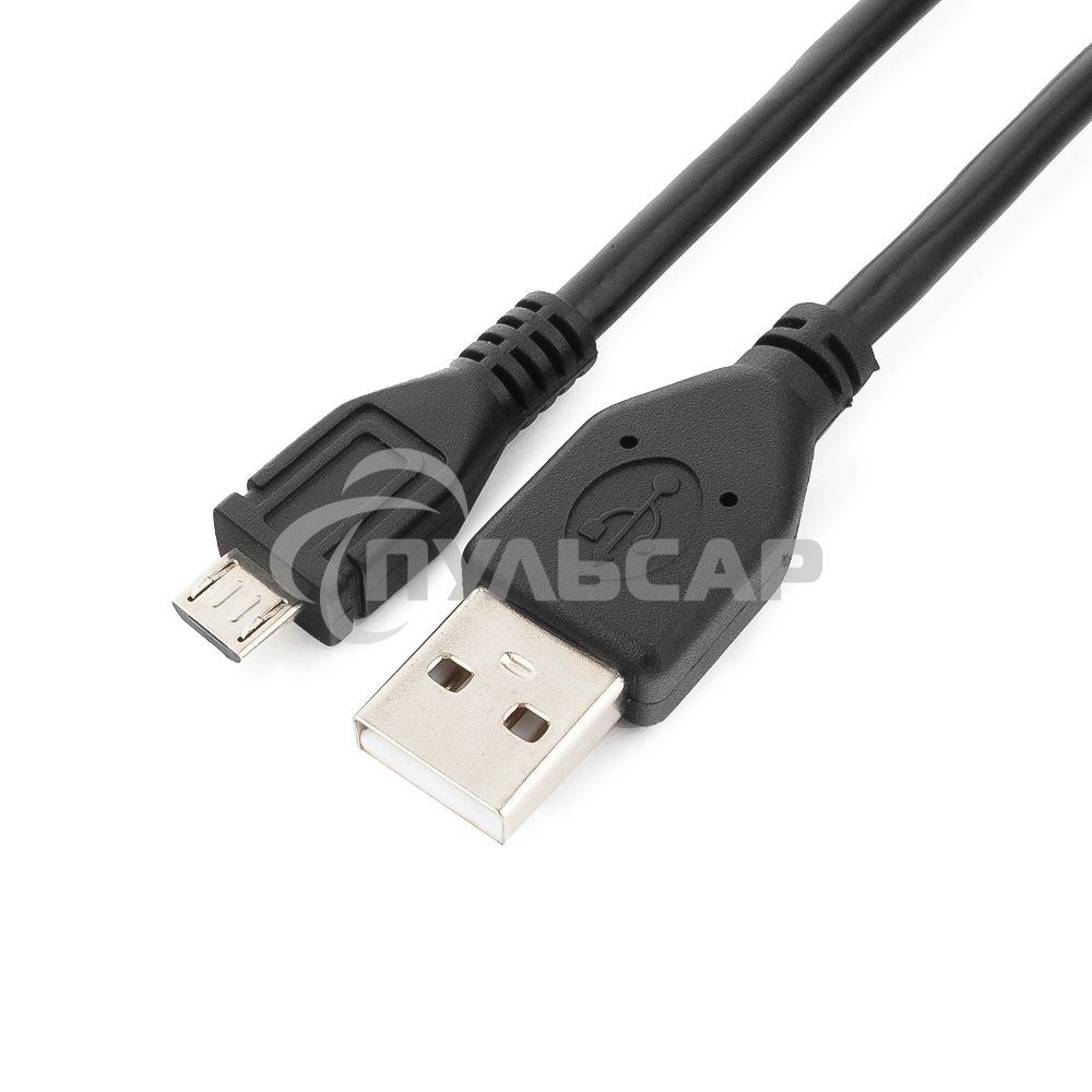 Кабель Gembird/Cablexpert CCP-mUSB2-AMBM-0.5MКабель USB 2.0 Pro, AM/microBM 5P, 0.5м, экран, черный, пакет