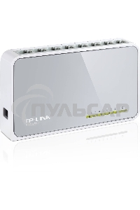 Коммутатор TP-Link SOHO TL-SF1008D Коммутатор 8-port 10/100M mini Desktop Switch, 8 10/100M RJ45 ports, Plastic case