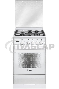 Плита газовая Gefest ПГ 5300-03 0040 белый, конфорок 4 шт, духовка 52 л, 50 см x 85 см x 58.5 см