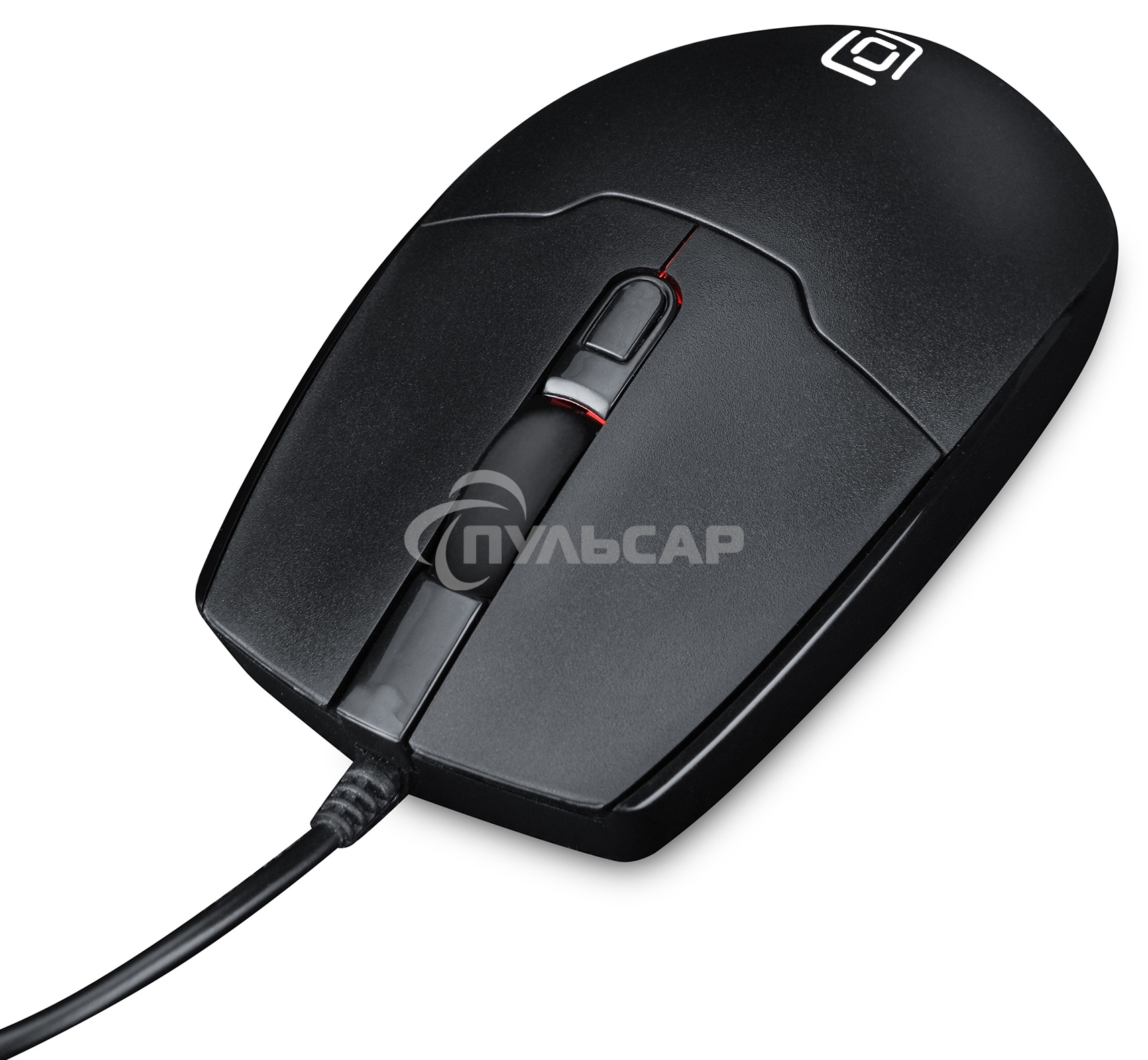 Мышь проводная Oklick 147M черный, 1600 dpi, PS/2, кнопки - 3