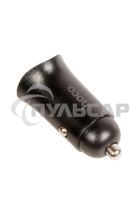 Авто ЗУ/ QC 3.0/ 2 USB/ HOCO HC-35027 Z39/ Выход: 5V_9V_12V, 18W/ черный