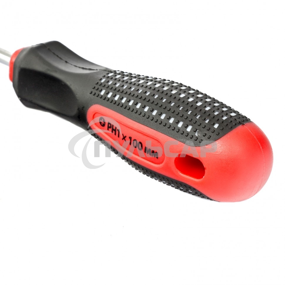 Отвертка Matrix Fusion, PH1 х 100 мм, CrV, 3-х компонентная рукоятка 