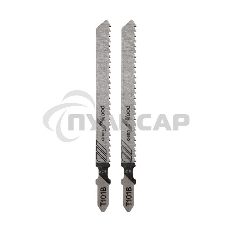 Пилка для электролобзика Kranz 100 мм 10 з/д 4-30 мм T101B (2 шт./уп.) (дерево)