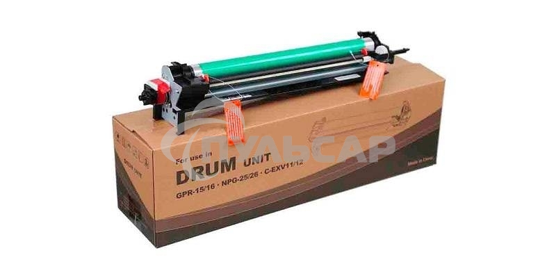 Барабан Canon C-EXV11/C-EXV12/GPR-15/GPR-16 9630A003BA/9630A004BA DrumUnit Canon iR2270/2870/3025, черный, 75 000 стр. Orig.