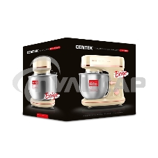 Миксер планетарный Centek CT-1139 бежевый