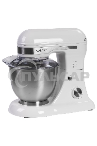 Миксер Galaxy Line GL 2230, белый, планетарный, 700 Вт, 12 скоростей