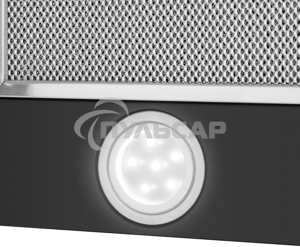 Вытяжка встраиваемая Maunfeld VS Light 50 черный, 50 см, 520 куб. м/ч, 56 дБ