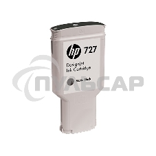 Картридж струйный HP 727 C1Q12A черный матовый, 300мл, для Designjet T920/T1500/T2500