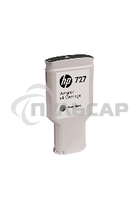 Картридж струйный HP 727 C1Q12A черный матовый, 300мл, для Designjet T920/T1500/T2500