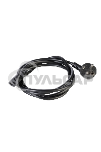 Шнур питания с заземлением IEC 60320 C13/EU-Schuko, 10А/250В (3x1,0), длина 5 м. (R-10-Cord-C13-S-5)