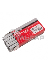 Скобы для пнев. степл. Matrix, 6 мм, шир. - 1,2 мм, тол. - 0,6 мм, шир. скобы - 11,2 мм, 5000 шт