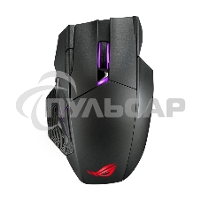 Мышь беспроводная/проводная ASUS ROG Spatha X черный, 19000 dpi, радиоканал, USB, кнопки - 12
