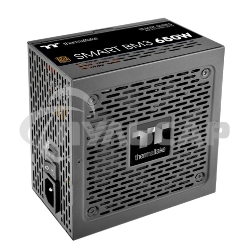 Блок питания Thermaltake Smart BM3 (PS-SPD-0650MNFABE-3), 650Вт, 80 PLUS Bronze, 120мм, модульный, черный