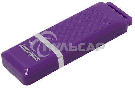 Флешка USB Smartbuy 4 Gb USB <USB 2.0> Smartbuy Quartz series Violet (SB4 GbQZ-V)