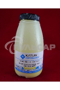 Тонер HP CP 1210/15/1510/18/25/CM 1312 MFP Yellow, химический (фл.45г.) Katun фас. Россия