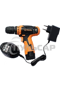 Дрель-шуруповерт Вихрь ДА-12Л-2к 72/14/7, Аккумуляторная, 12В, 2 АКБ, Кейс