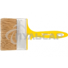 Кисть флейцевая Matrix для лаков, 100х12 мм, искусственная щетина, пластиковая рукоятка 83366