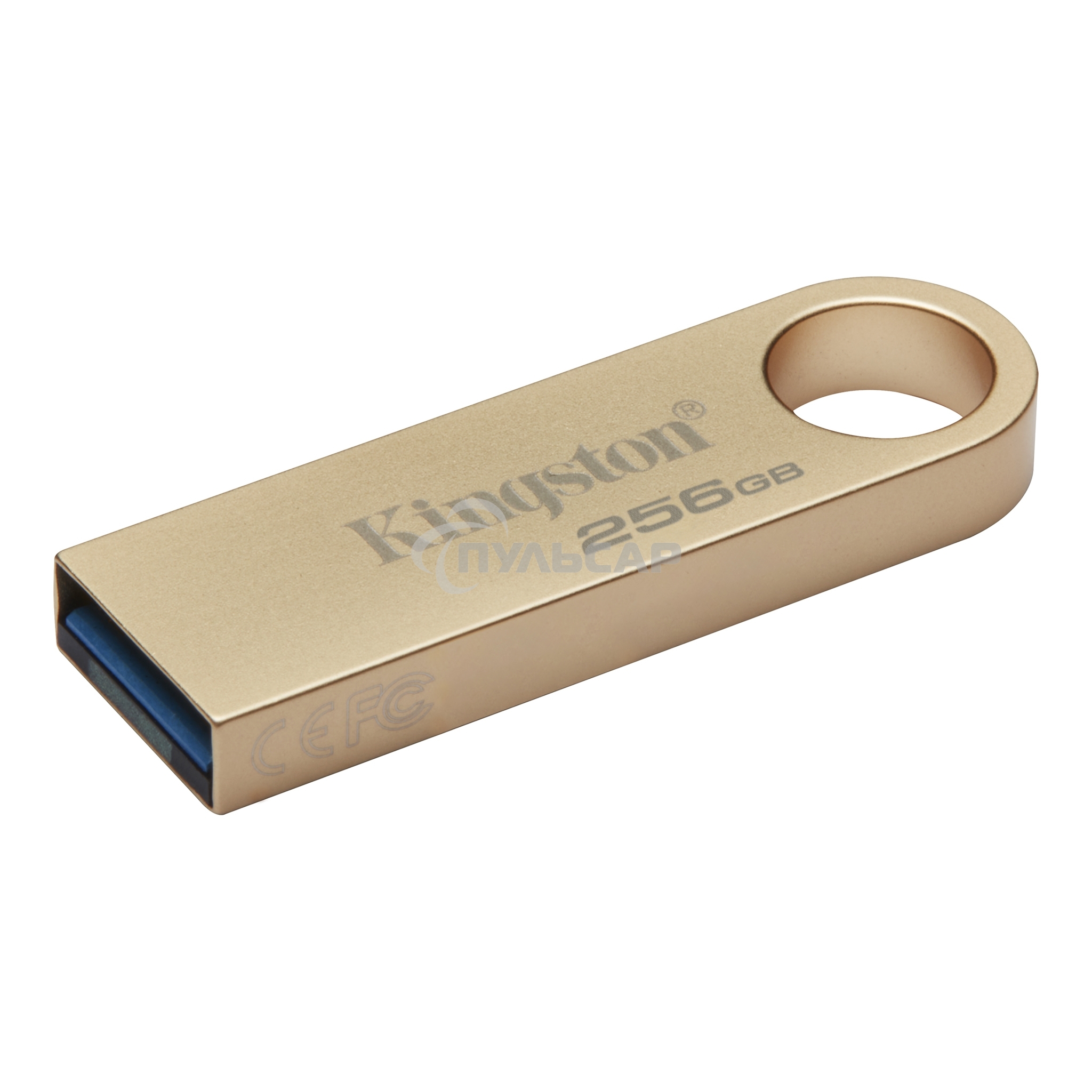 Флешка USB Kingston 256 Gb DataTraveler SE9 DTSE9G3/256 Gb USB 3.0 серебристый
