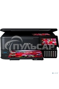МФУ струйное Epson EcoTank L8160 (C11CJ20503) черный, A4, ч/б печ. 16 стр/мин., цв. печ. 12 стр/мин., 5760x1440 DPI, USB, Wi-Fi, Ethernet