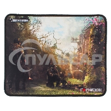 Коврик для мыши Гарнизон GMP-120, игровой, дизайн - игра Survarium, ткань/резина, размеры 200 x 250 x 3 мм