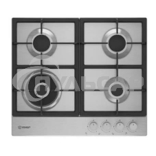 Газовая варочная панель Indesit THPM 642 W/IX/I, нержавеющая сталь