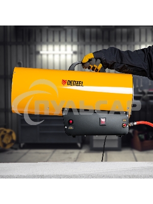 Газовая тепловая пушка Denzel GHG-50, 50 кВт, 1400 м3/ч, пропан-бутан